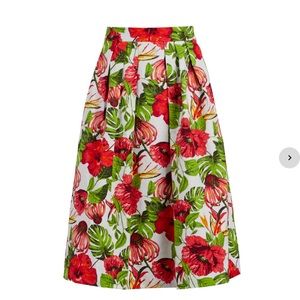 New with tags Eva Mendez floral skirt with pockets size 14